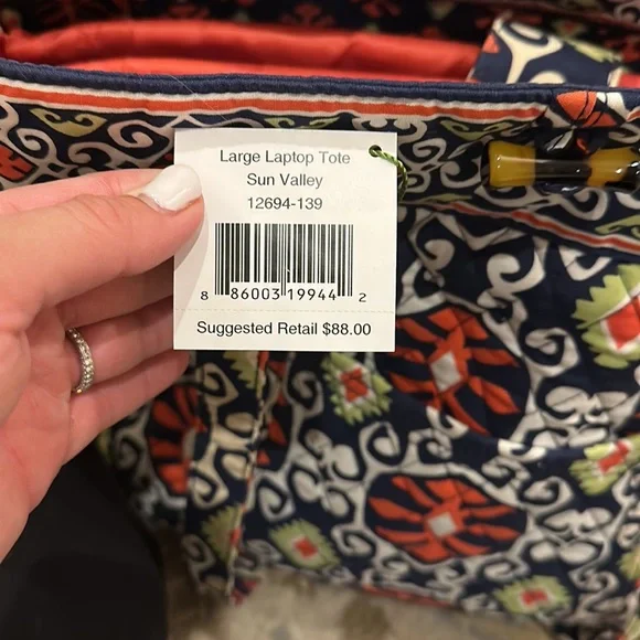 Vera Bradley laptop bag - Picture 5 of 7